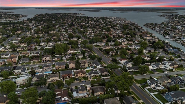 105 Shoreham Way, Merrick, NY 11566 - view of property location featuring a large body of water and nearby suburban area