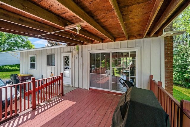 69 Wickham Dr, Warwick, NY 10990 - view of wooden terrace