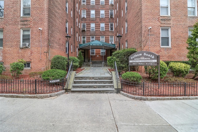 2105 Wallace Ave Unit 4A, Bronx, NY 10462 - view of apartment building / complex with cooling unit