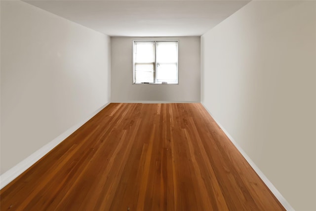 2105 Wallace Ave Unit 4A, Bronx, NY 10462 - empty room with hardwood / wood-style floors and baseboards