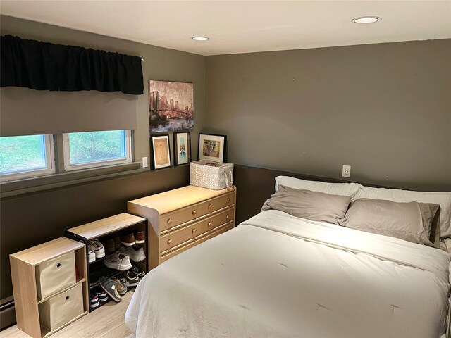 7 S Van Dyke Ave, Airmont, NY 10901 - bedroom featuring wood finished floors and recessed lighting