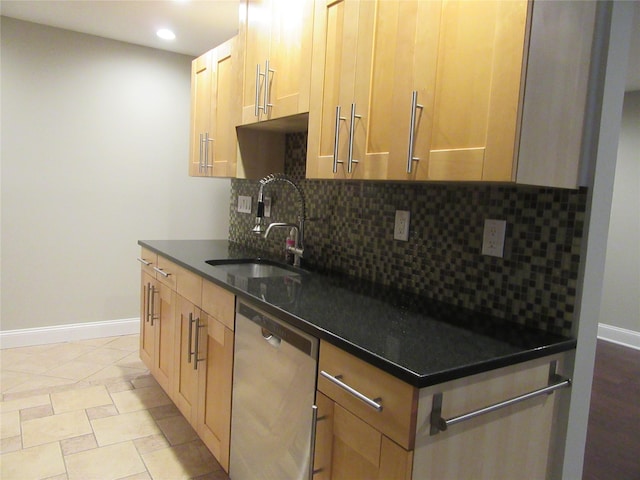 1 Brook Dr Unit 13, Washingtonville, NY 10992 - kitchen with dishwasher, backsplash, and recessed lighting