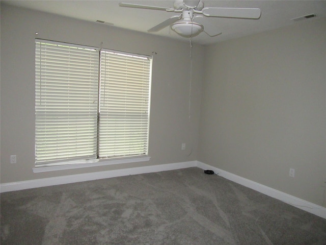 1 Brook Dr Unit 13, Washingtonville, NY 10992 - carpeted empty room featuring a ceiling fan and baseboards
