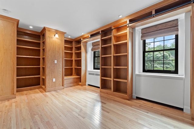 341 Furnace Dock Rd Unit 30, Cortlandt Manor, NY 10567 - spacious closet featuring radiator heating unit and light wood-style flooring