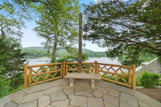 341 Furnace Dock Rd Unit 30, Cortlandt Manor, NY 10567 - view of patio featuring a water view