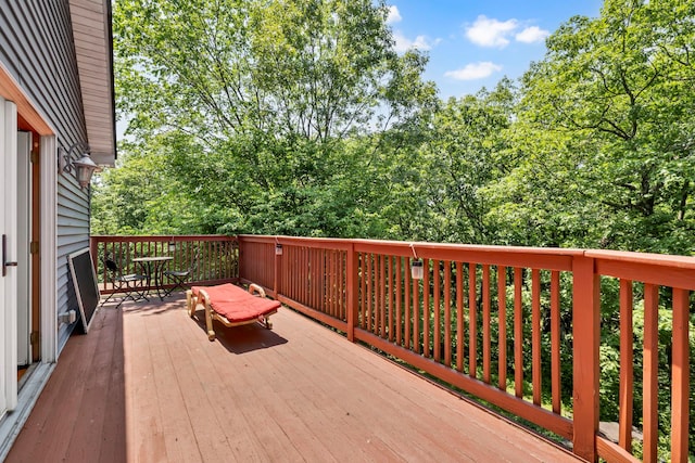 65 Oxford Springs Rd, Chester, NY 10918 - view of wooden deck