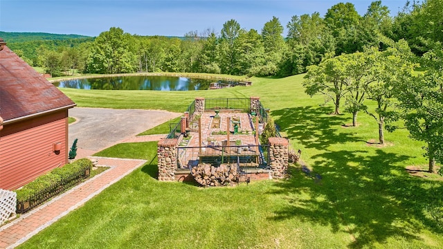 99 Dietz Rd, Jeffersonville, NY 12748 - view of grassy yard featuring a water view and a wooded view