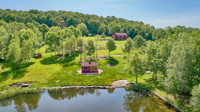 99 Dietz Rd, Jeffersonville, NY 12748 - aerial view of property and surrounding area featuring a nearby body of water