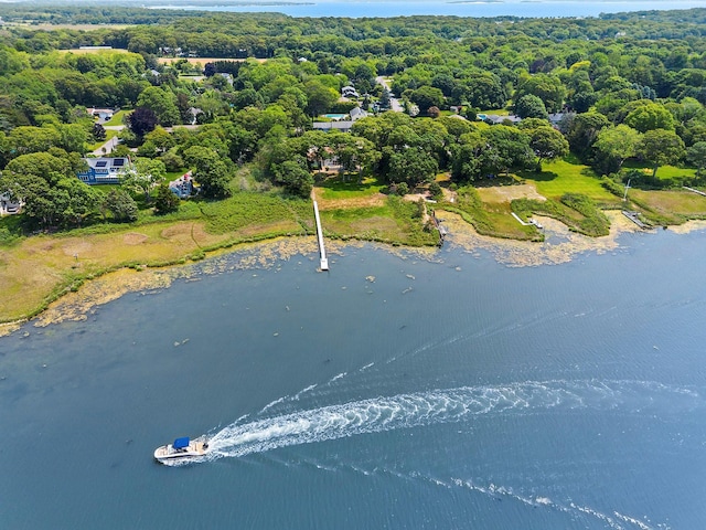 2000 Beebe Dr, Cutchogue, NY 11935 - aerial view of a nearby body of water and a forest