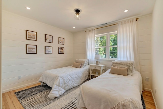 2000 Beebe Dr, Cutchogue, NY 11935 - bedroom with wood finished floors and recessed lighting