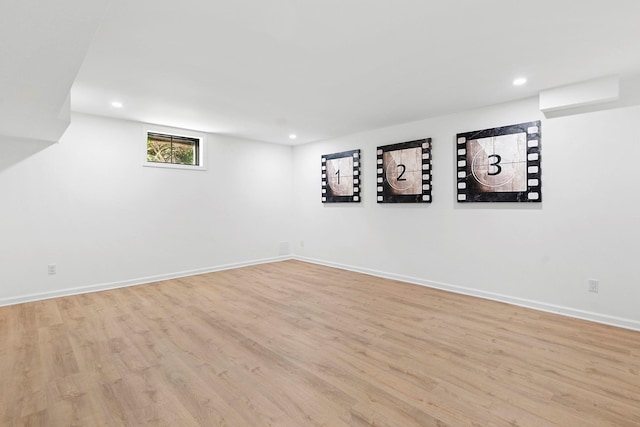 2000 Beebe Dr, Cutchogue, NY 11935 - below grade area featuring wood finished floors and recessed lighting