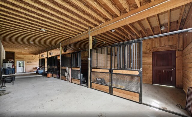 view of stable