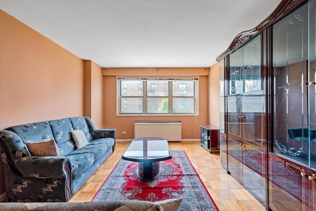 102-30 66th Rd Unit 4B, Forest Hills, NY 11375 - living area featuring radiator