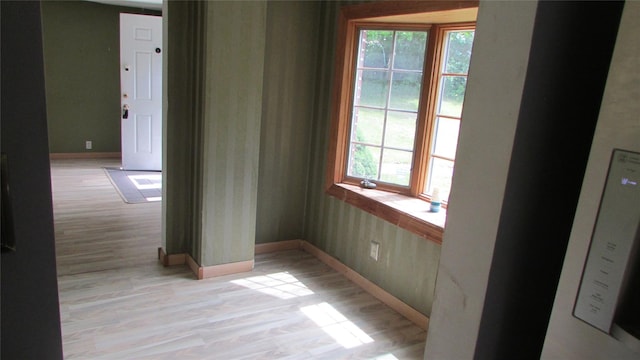 231 Lakeview Rd, Wappingers Falls, NY 12590 - spare room featuring plenty of natural light, light wood-style flooring, and baseboards