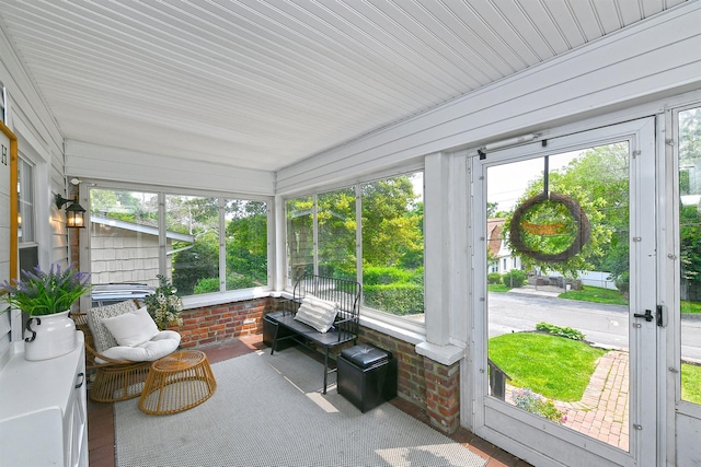 46 Gilbert St, Northport, NY 11768 - sunroom with healthy amount of natural light