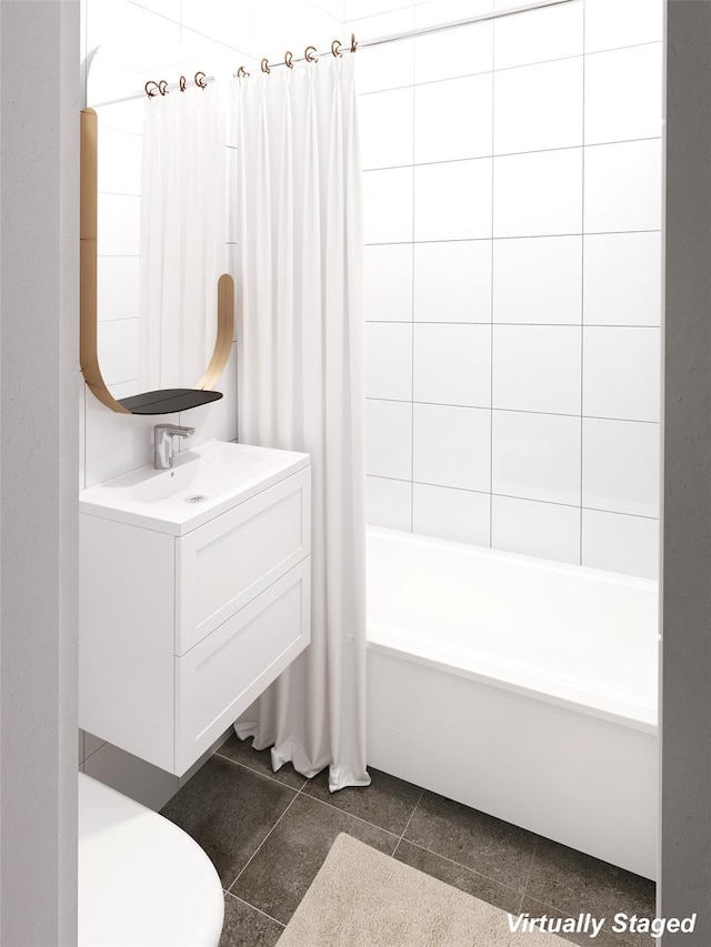 157 W 123rd St Unit 2H, New York Manhattan, NY 10027 - full bathroom featuring vanity and shower / tub combo