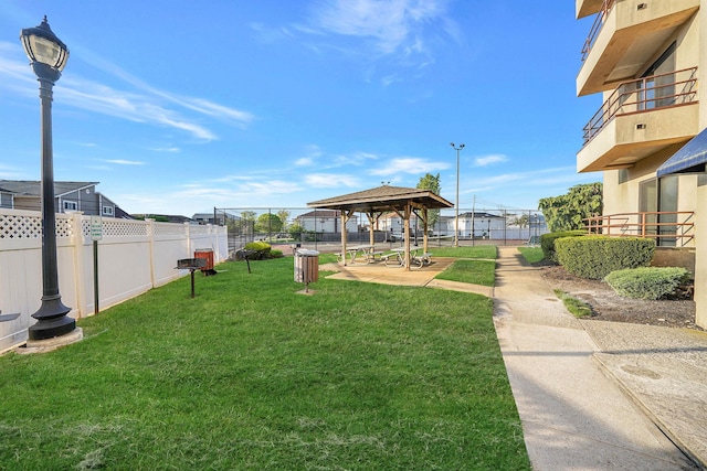 725 Miller Ave Unit 134, Freeport, NY 11520 - view of yard featuring a gazebo