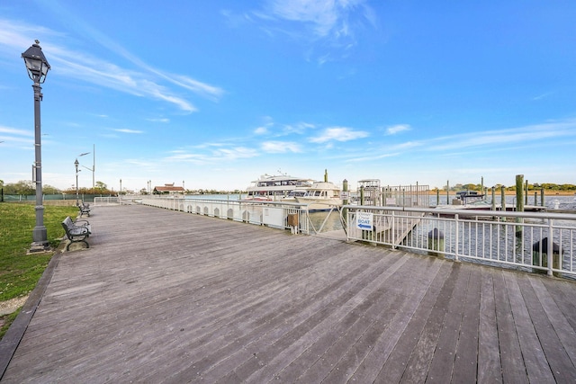 725 Miller Ave Unit 134, Freeport, NY 11520 - dock area featuring a water view