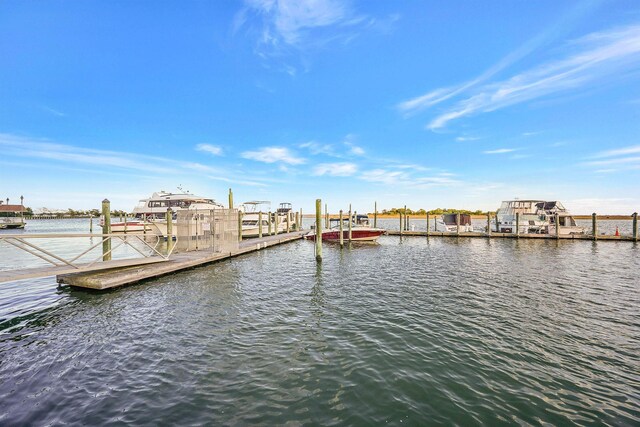 725 Miller Ave Unit 134, Freeport, NY 11520 - dock area with a water view