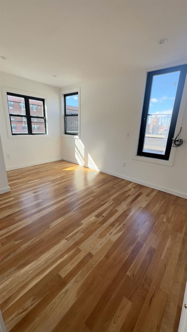 32 Radde Pl, Brooklyn, NY 11233 - unfurnished room featuring light wood-style flooring