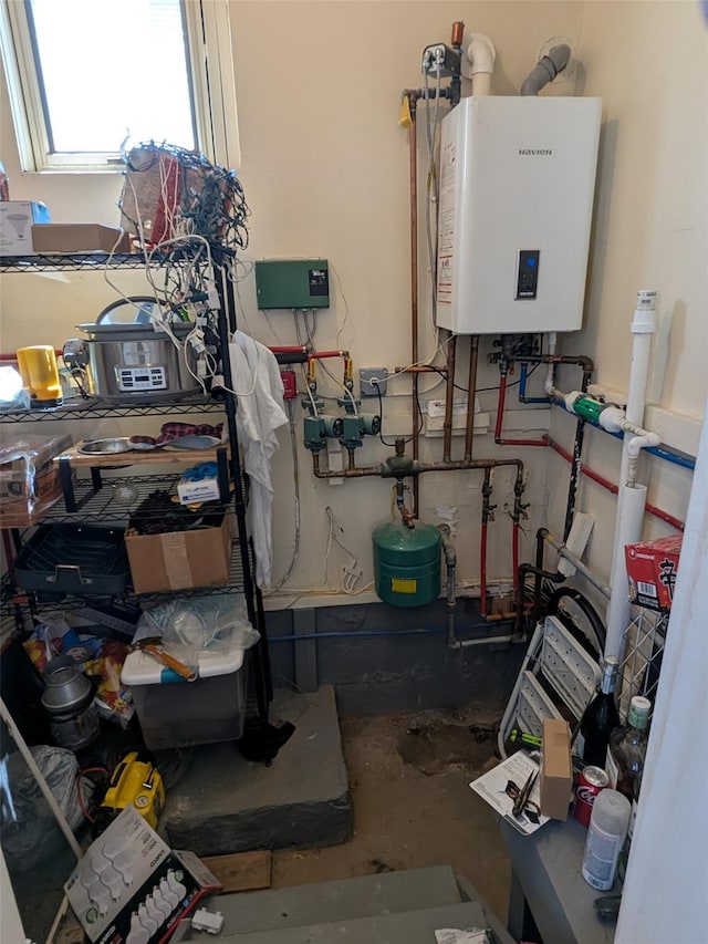 3403 Bay Front Dr, Baldwin, NY 11510 - utilities with tankless water heater