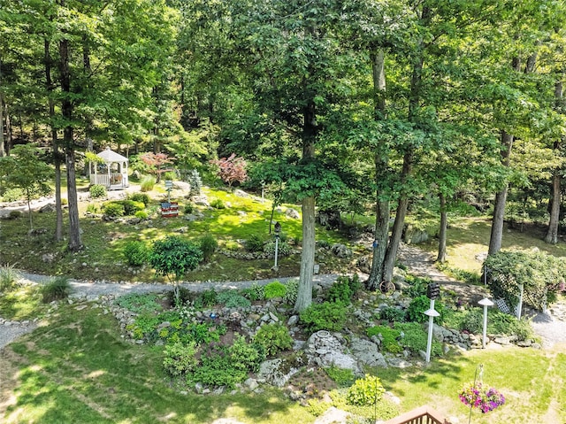 69 Clove Brook Dr, Cold Spring, NY 10516 - view of yard with a gazebo
