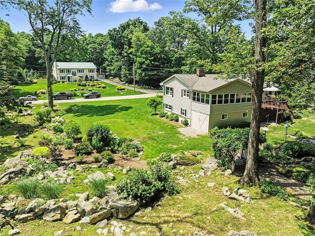 69 Clove Brook Dr, Cold Spring, NY 10516 - aerial view of property and surrounding area