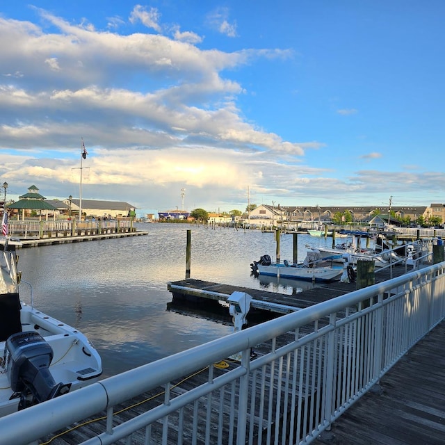 16 Main St Unit 3K, East Rockaway, NY 11518 - dock with a water view