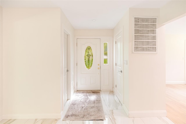 34 Winesap Ln, Monsey, NY 10952 - entryway featuring baseboards and light marble finish floors