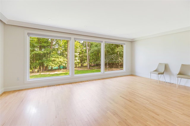 34 Winesap Ln, Monsey, NY 10952 - unfurnished room featuring healthy amount of natural light, wood finished floors, and ornamental molding