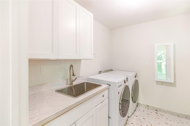 34 Winesap Ln, Monsey, NY 10952 - laundry room with washing machine and clothes dryer, cabinet space, and baseboards