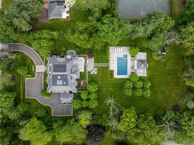 22 Terrace Ct, Old Westbury, NY 11568 - drone / aerial view