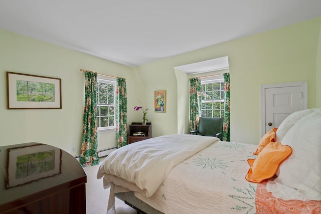 24 Wellington Rd, Locust Valley, NY 11560 - bedroom with a baseboard heating unit