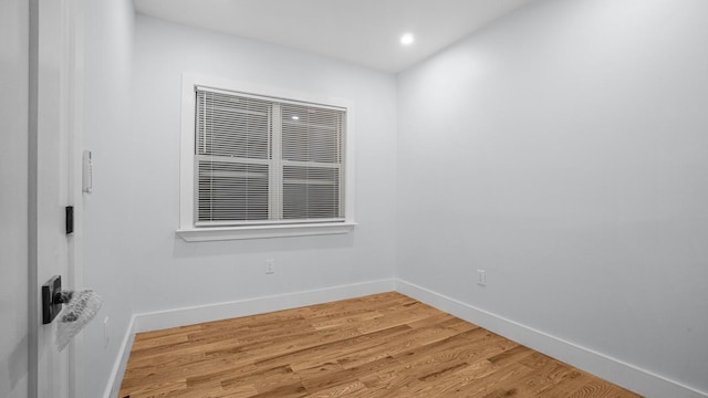 3919 Murdock Ave, Bronx, NY 10466 - unfurnished room with light wood-type flooring and recessed lighting