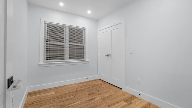 3919 Murdock Ave, Bronx, NY 10466 - spare room with light wood-type flooring and recessed lighting