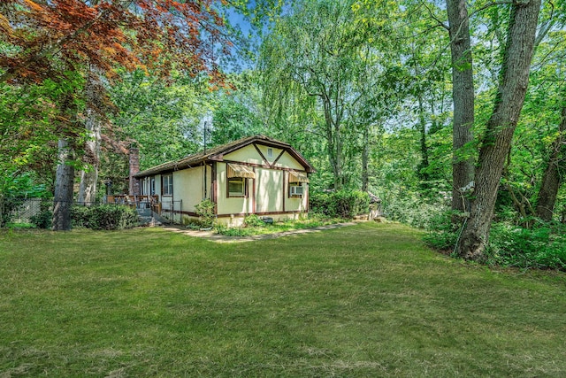 114 Oakwood Dr, Wading River, NY 11792 - view of grassy yard