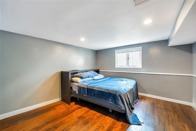 15 Fairway Dr, Old Bethpage, NY 11804 - bedroom featuring wood finished floors and recessed lighting