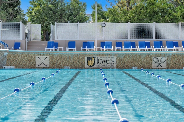 27110 Grand Central Pkwy Unit 11A, Floral Park, NY 11005 - view of swimming pool