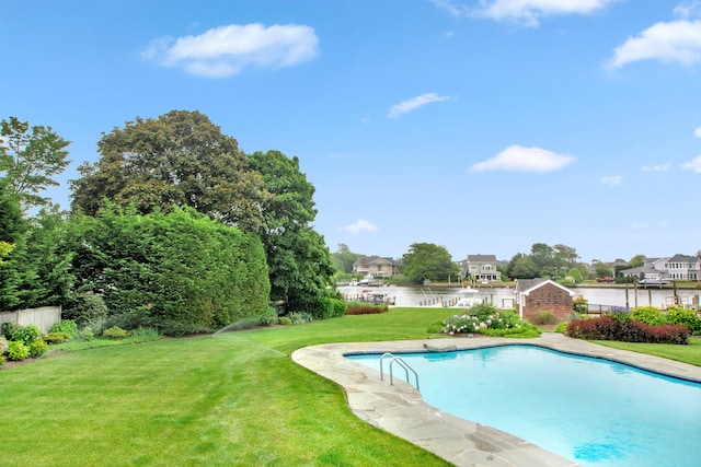 161 Wampum Ln, West Islip, NY 11795 - outdoor pool with a residential view