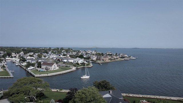 161 Wampum Ln, West Islip, NY 11795 - drone / aerial view of a large body of water