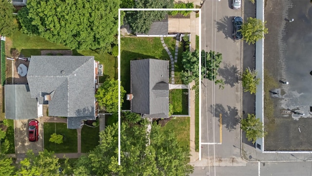 1779 Aladdin Ave, New Hyde Park, NY 11040 - aerial view of property's location with property boundaries highlighted