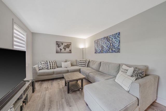 23 Edwards St Unit 1C, Roslyn Heights, NY 11577 - living area featuring light wood-style floors