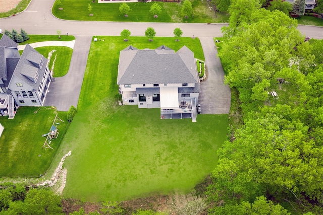 drone / aerial view