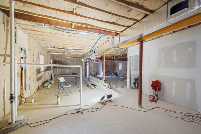 345 Washington Ave, Cedarhurst, NY 11516 - view of unfinished basement