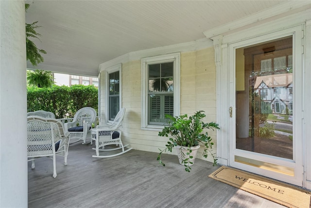58 Garden St, Garden City, NY 11530 - view of wooden deck
