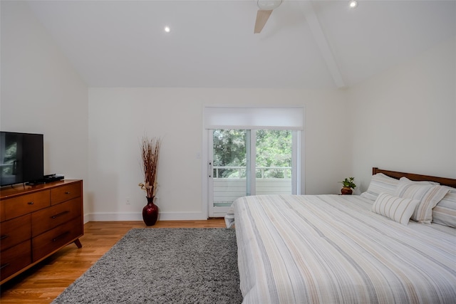10 Head Of Pond Rd Unit 8, Water Mill, NY 11976 - bedroom with light wood-style floors, recessed lighting, baseboards, and a ceiling fan