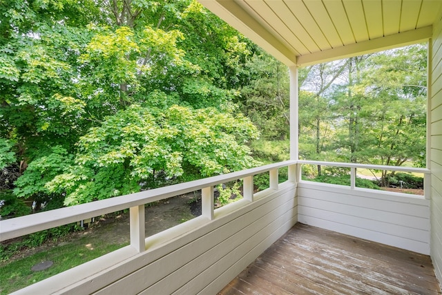 10 Head Of Pond Rd Unit 8, Water Mill, NY 11976 - view of wooden terrace