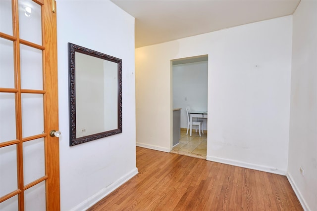 67-25 Clyde St Unit 2L, Forest Hills, NY 11375 - hall with wood finished floors and baseboards