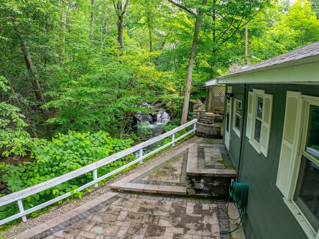 9 Higgins Trl, Monroe, NY 10950 - wooden terrace featuring a view of trees