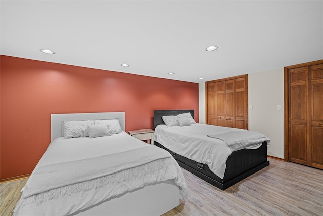 1775 Plank Rd, Forestburgh, NY 12777 - bedroom with light wood finished floors and recessed lighting